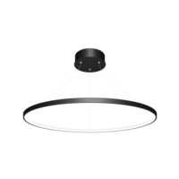 Ring Slim Inlight d700 h18 w6 44Вт 6500К Черный