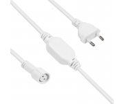 Комплект подключения для гирлянд с постоян. свечением 230В/4А цвет провода бел. IP65 Neon-Night 303-500-1