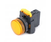 Лампа светосигнальная SB5 d22мм 230-240В AC желт. в сборе SE SB5AVM5