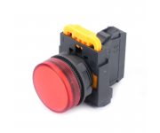 Лампа светосигнальная SB5 d22мм 230-240В AC красн. в сборе SE SB5AVM4