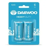 Элемент питания солевой C/R14 1.5В Heavy Duty 2021 BL-2 (уп.2шт) DAEWOO