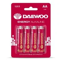 Элемент питания алкалиновый AA/LR6 1.5В Energy Alkaline 2021 BL-8 (уп.8шт) DAEWOO