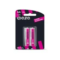 Элемент питания алкалиновый AA/LR6 1.5В Super Alkaline BL-2 (уп.2шт) ФАZА