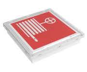 Оповещатель пожарный световой BS-VETERIS-10-F1-12 Белый свет