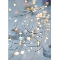 Гирлянда светодиодная Нить 30+5м 300LED тепл. бел. возможность соединения до 3шт 220В КОСМОС KOC_GIR-V102