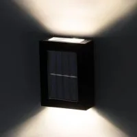 Светильник светодиодный ERAFS024-02 Практик 2LED 7х3х10см уличный настенный на солнечн. батарее Эра Б0057592