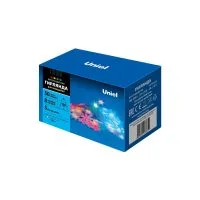 Гирлянда LED Снежинки-3 ULD-S0500-050/DTA MULTI IP20 SNOWFLAKES-3 5м 50 диодов разноцвет. свет провод прозр. Uniel UL-00007195