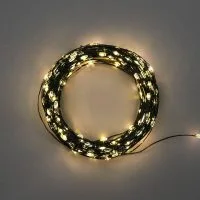 Гирлянда Роса с контроллером 30м 300 LED IP20 230В зел. провод теплое бел. свечение Neon-Night 303-276
