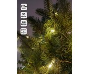 Гирлянда Нить 2.17м LDM030-WW-BO 30 тепл. бел. минисветодиодов для помещений SHLights 4690601042194