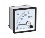 Амперметр аналоговый 400/5А AC класс точн. 1.5 96х96мм трансф. подкл. DEKraft