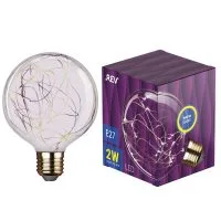 Лампа светодиодная VINTAGE Copper Wire шар G95 E27 2700К теплый свет REV 32444