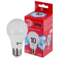 Лампа светодиодная A60-10W-840-E27 R (диод груша 10Вт нейтр. E27) Эра Б0049635