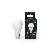 Лампа светодиодная Black 7Вт A60 грушевидная 6500К холод. бел. E27 710лм GAUSS
