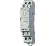 Контактор модульный 2NO 25А AgNi 24В AC/DC 17.5мм IP20 опции: мех. индикатор + LED FINDER 223200241320