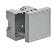 Коробка ОП Тусо распаячная 70х70х40мм свет. сер. IP44 Ruvinil