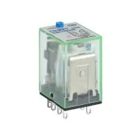 Реле промежуточное с кнопкой тестирования NJDC-17(D)/2Z 2 конт. с инд. LED 10А AC 220В (R) CHINT