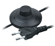 Шнур 61 601 NPS-FS01-170-2х0.5-BL 1.7м с выкл. черн. Navigator