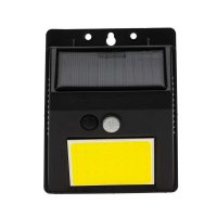 Светильник NEW AGE на солнечной батарее датчик движения; освещенности кнопка вкл/выкл герметичная фасадная LED COB Lamper 602-233