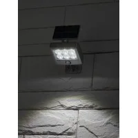 Прожектор садовый ERAFS048-08 6LED 150лм с датчиком движения солнечная батарея ЭРА Б0044248