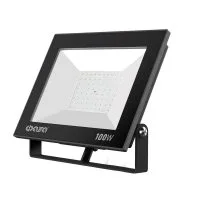 Прожектор светодиодный СДО-20 100Вт 6500К IP65 230В BL прозр. закаленное стекло ФАZА