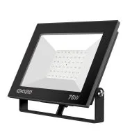 Прожектор светодиодный СДО-20 70Вт 6500К IP65 230В BL прозр. закаленное стекло ФАZА
