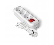 Удлинитель 3х3м с заземл. IP20 S-303А ПВС 3х1.5 с выкл. Universal