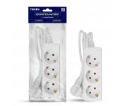 Удлинитель 3х1.5м с заземл. 10А 3х0.75 TOKOV ELECTRIC TKE-C01-BU3-1.5-075-Z