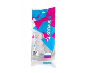 Удлинитель 3х1.5м 6А IP20 ШВВП 2х0.75 Россия Космос YKsm1.5m-3g(6A)E