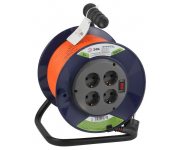 Удлинитель силовой RPx-4es-3x1.5-30m на п. катушке c/з 4 гн 30м ПВС 3х1.5 ЭРА Б0043056