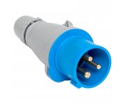 Вилка переносная 013 2Р+РЕ 16А 220В IP44 EKF PROXIMA