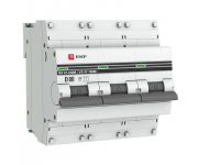 Авт. выкл. 3P 80А (D) 10kA ВА 47-100M без тепл. расцепит. EKF PROxima