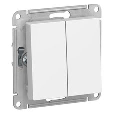 Переключатель 2-кл. AtlasDesign сх.6/2 10АХ механизм лотос SE ATN001365