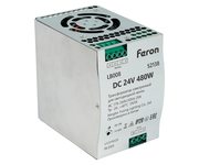 Трансформатор электронный для светодиодной ленты 48W 24V ( ультратонкий драйвер), LB001