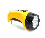 Фонарь аккумуляторный, 7 LED DC (свинцово-кислотная батарея), желтый, TH2294 (TH93B)