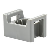 Площадка под стяжку для прямого монтажа STEKKER PMCL2316G 23*16 мм, серый (100 шт в упаковке)