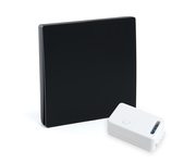 Выключатель беспроводной FERON TM181 230V 500W одноклавишный с радиочастотным контроллером LD100, черный