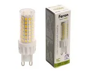 Лампа светодиодная диммируемая Feron LB-438 G9 10W 175-265V 4000K