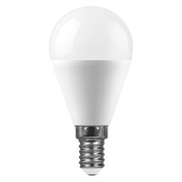 Лампа светодиодная SAFFIT SBG4520 Шарик E14 20W 230V 2700K