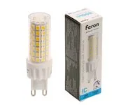 Лампа светодиодная диммируемая Feron LB-438 G9 10W 175-265V 6400K