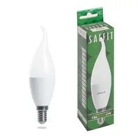 Лампа светодиодная SAFFIT SBC3715 Свеча на ветру E14 15W 230V 6400K