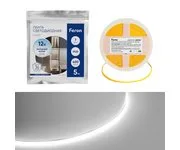 Светодиодная COB лента Feron LS630, 400SMD(2110)/ 7Вт/м 12V 5000*3*1.8мм 6500K, IP20