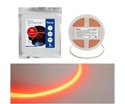 Светодиодная COB лента Feron LS630, 400SMD(2110)/ 7Вт/м 12V 5000*3*1.8мм красный, IP20