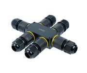 Соединитель-коннектор для проводов S 3-контактный LD559 STEKKER, водонепрониц. пружинный контакт