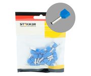 LD406-0508 Наконечник штыревой втулочный изолированный НШВИ(2) 0,5-8 (DIY упаковка 25 шт)