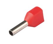 LD406-1008 Наконечник штыревой втулочный изолированный НШВИ(2) 1,0-8 (DIY упаковка 25 шт)