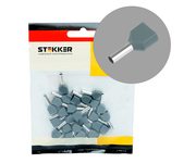 LD406-0508 Наконечник штыревой втулочный изолированный НШВИ(2) 0,5-8 (DIY упаковка 25 шт)