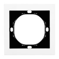 Рамка 1-местная, STEKKER, серия Мия, PFR00-3001-01, белая магнолия