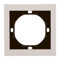 Рамка 1-местная, STEKKER, серия Мия, PFR00-3001-08, пудровый жемчуг