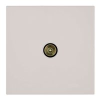 Розетка телевизионная 1-местная (механизм), STEKKER, 75 Ом, 5-862МГц, серия Мия, RST00-3108-08, пудровый жемчуг