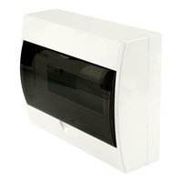 Бокс встраиваемый STEKKER EBX50-5/12-50 12 модулей, пластик, серия ArcaLight